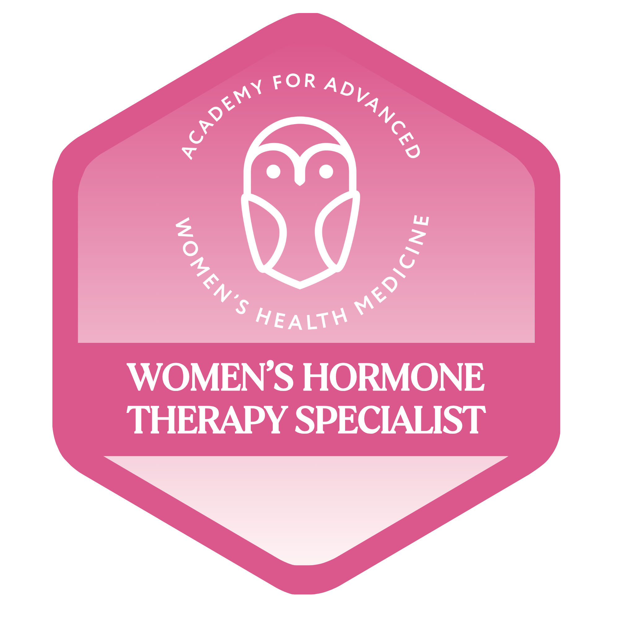 Women's Hormone Therapy Specialist badge — The Academy for Advanced Women's Health Medicine